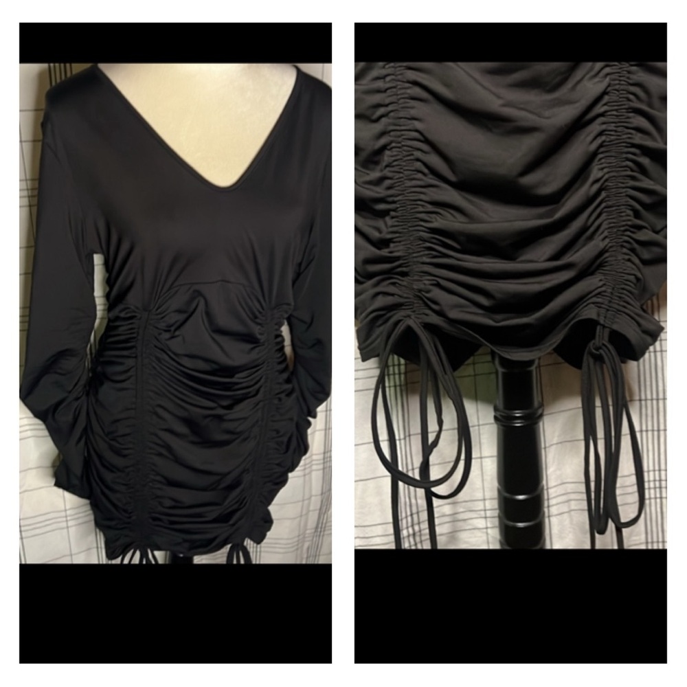Ruched Mini Dress